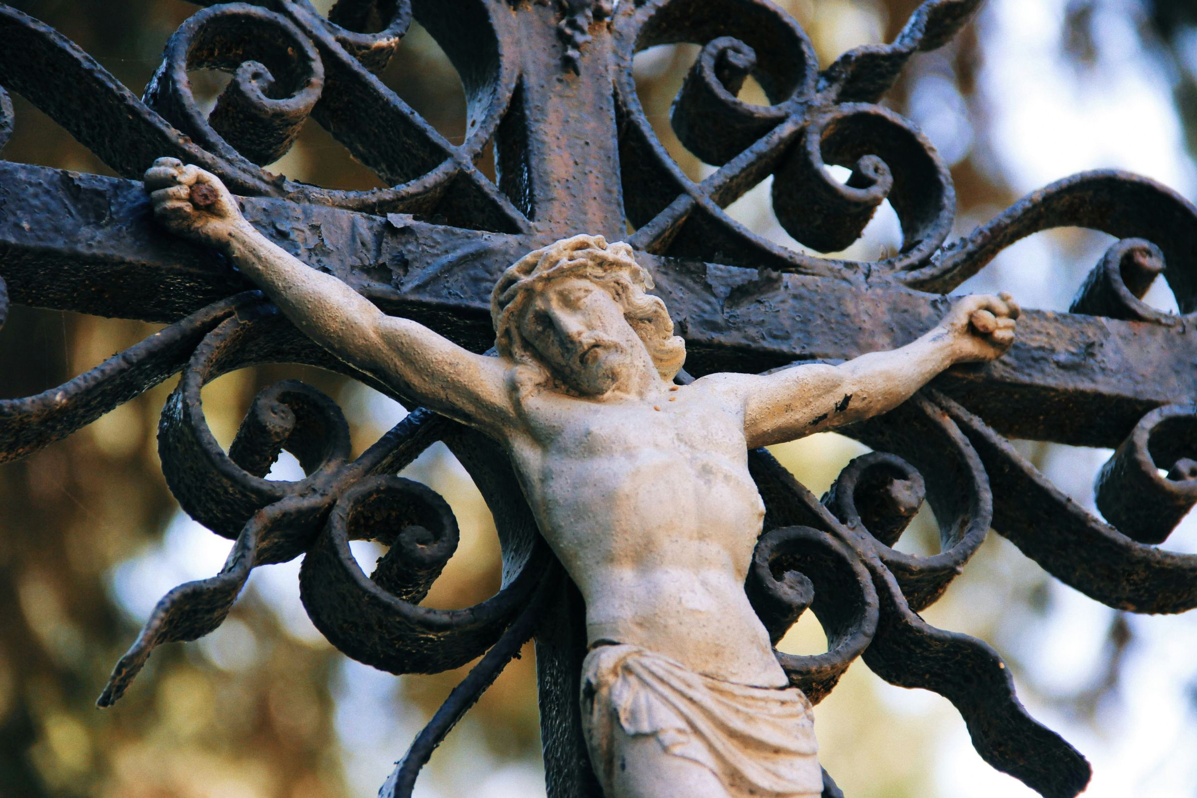 Close-up of a crucifix