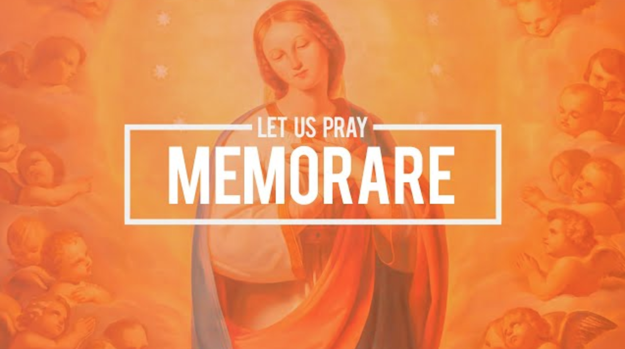 Let Us Pray – Memorare