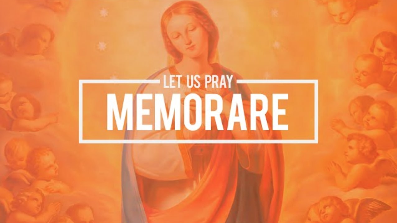 Let Us Pray – The Memorare